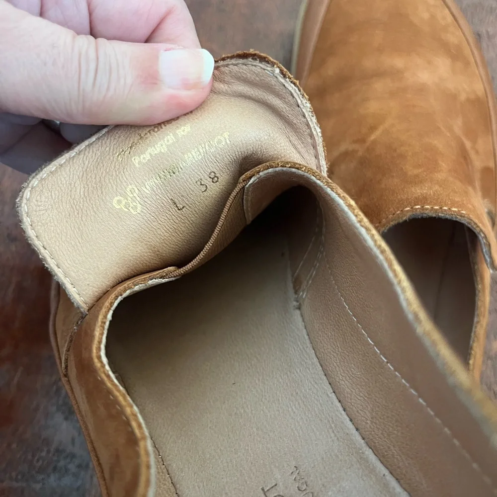Vivobarefoot Opanka Brown Leather Slip-on  minimalist barefoot loafers Sz 38 - Picture 7 of 12